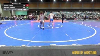 106 lbs Semifinal - Isaiah Colon, Tulare Titans Wrestling Club vs Arturo Gudino, Underdog