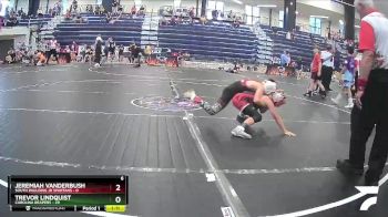 70 lbs Round 2 (3 Team) - Trevor Lindquist, Carolina Reapers vs Jeremiah Vanderbush, South Paulding Jr Spartans