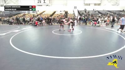 175 lbs Cons. Round 2 - Jaxson Ellis, Mexico Wrestling vs Joseph Simoncini, Empire Wrestling Academy