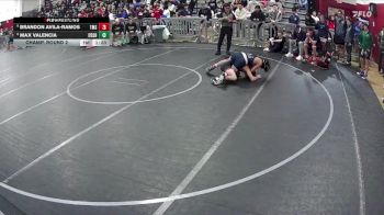 126 lbs Champ. Round 2 - Brandon Avila-Ramos, The Meadows School vs Max Valencia, Corona Del Sol High School