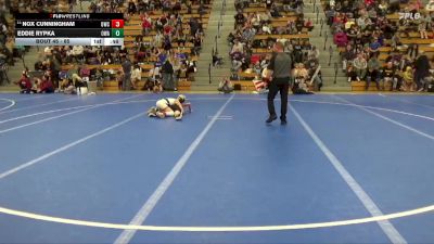 85 lbs Cons. Round 3 - Eddie Rypka, OWATONNA WRESTLING ACADEMY vs Nox Cunningham, Outlaw Wrestling Club