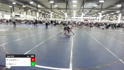 172 lbs Quarterfinal - Maxon Landers, Mat Mavericks vs Cole Allen, Chain Wr Ac