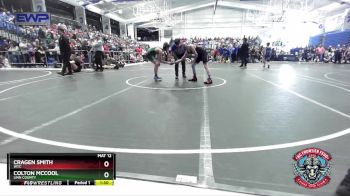 130 lbs Quarterfinal - Cragen Smith, WTC vs Colton McCool, Linn County