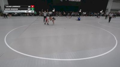 78 lbs Champ. Rd Of 32 - Julian Lawrence, Steel Valley Renegades vs Asher Johnson, Michigan Premier WC