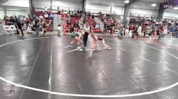 120 lbs Cons. Round 4 - Saylor Wells, Green River vs Tatum Reher, Burns/Pine Bluffs