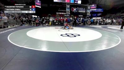 138 lbs Cons. Quarters - Valentine Popadiuc, NM vs Matthew O'Neill, PA