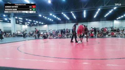 157 lbs Round 3 (4 Team) - Hudson Babb, Missouri Outlaws vs Adrien Baynes, Circle Training Center
