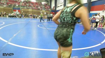 120 lbs Rr Rnd 4 - Aryzona Cummings, Mojo Grappling Academy vs Riley Robb, IRONMEN Wrestling Club