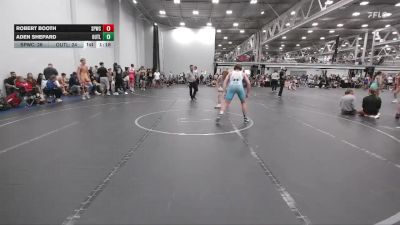 165 lbs Round 1 (4 Team) - Robert Booth, Spear WC vs Aden Shepard, Outlaws HS