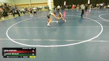 113 lbs Champ. Round 1 - Hudson Beckley, OK vs Sean Kersten, IA
