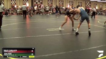 138 lbs Round 5 (6 Team) - Riley Carlucci, Team Alien Black vs Sam Pari, Triumph WC Black