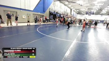 82 lbs Cons. Round 4 - Alexander Flores, Olympus-Skyline vs Dylan Soto, Champions Wrestling Club