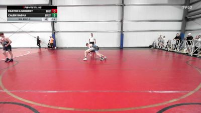 154 lbs Rr Rnd 2 - Easton Lindquist, North Carolina National Team Red vs Calen Saska, Quest School Of Wrestling MS