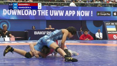 53 kg 1/8 Final - Ivanna Maidanska, Ukraine vs Aidemi Asangazieva, Kyrgyzstan
