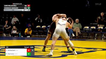 133 lbs Dominick Serrano, Northern Colorado vs Luke Willochell, Wyoming
