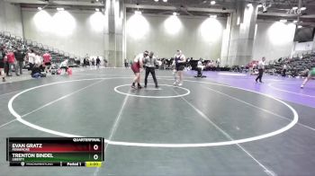 285 lbs Quarterfinal - Evan Gratz, Fennimore vs Trenton Bindel, Liberty