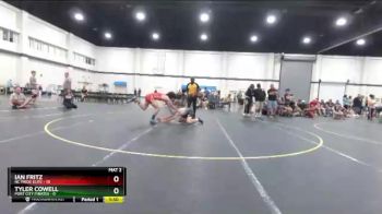130 lbs Semis & 1st Wrestleback (8 Team) - Ian Fritz, NC Pride Elite vs Tyler Cowell, Port City Pirates