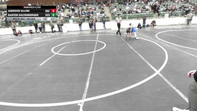 49 lbs Consolation - Jameson Ullom, Crater Mat Club vs Easton Saltenberger, Patriot Mat Club