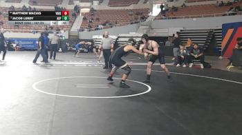 167-D2 Cons. Round 2 - Jacob Luedy, Arizona College Prep vs Matthew Macias, Vista Grande High School