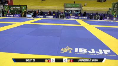 Lauriane Stavacz Afonso vs Nikolett Kis 2025 Brasileiro Jiu-Jitsu IBJJF