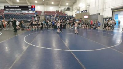 53 lbs 1st Place Match - Carter Gomez, Top Of The Rock Wrestling vs Brydger Sellers, Northside Wrestling Club