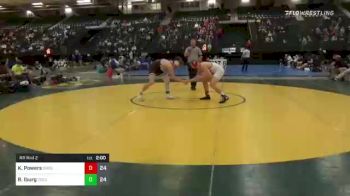 182 lbs Rr Rnd 2 - Kaden Powers, Broken Bow High School vs Rylee Iburg, Columbus