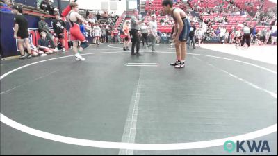 155-165 lbs Rr Rnd 2 - Danuga Biggoose, Ponca City Wildcat Wrestling vs Xander Murry, Ponca City Wildcat Wrestling