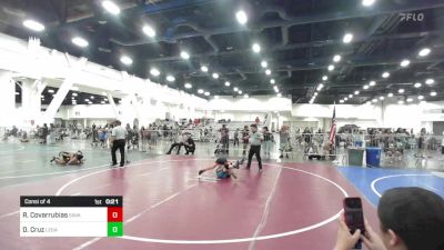 70 lbs Consi Of 4 - Ronan Covarrubias, Savage House WC vs Derek Cruz, Legacy Wrestling Club