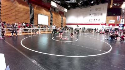 145 lbs Cons. Round 2 - Aria Lowrey, Big Piney vs Paige Bangs, Saratoga