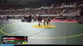 120 lbs 5th Place Match - Skylar Moreno, Verrado vs Adacelli Noriega, Bisbee