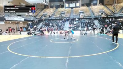 131 lbs Champ. Round 1 - Jania Dunigan, Schreiner University vs Dru Turner, Unattached