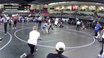 80 lbs Champ. Round 2 - Sawyer Isaacson, 2TG vs Andrew Bargen, Lakeview