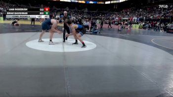 215 lbs Cons. Round 5 - Briar Baughman, Middleton vs Liam Rodebush, Caldwell