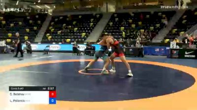 87 kg Consolation - Cade Belshay, Sunkist Kids Wrestling Club vs Lukas Poloncic, Unattached
