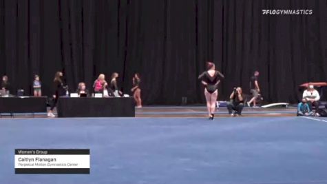 Caitlyn Flanagan - Women's Group, Perpetual Motion Gymnastics Center - 2021 Women's Xcel Region 4 Championships