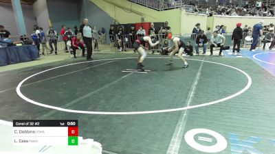 101 lbs Consi Of 32 #2 - Cooper Dobbins, Comanche Indians vs Logan Cass, Pawhuska