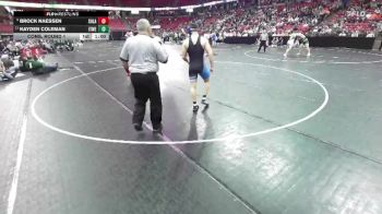 D3-190 lbs Cons. Round 1 - Kayden Coleman, Ithaca/Weston vs Brock Naessen, Shell Lake