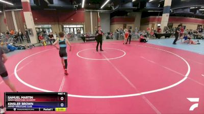 71 lbs Round 4 - Samuel Martin, Waco Wrestling Academy vs Kinsler Brown, Amped Wrestling Club