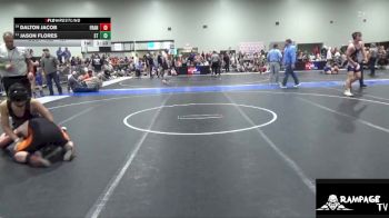 157 lbs Cons. Round 1 - Dalton Jacob, Colby Kids vs Jason Flores, SW Timberwolves