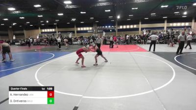 Quarterfinal - Adelina Hernandez, Lion Of Judah Wr Acd vs Olivia Ontiveros, Gold Rush Wr Acd