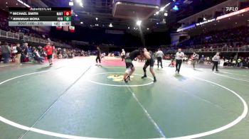 215 lbs Champ. Round 1 - Jeremiah Mora, Pitman vs Michael Smith, Manteca