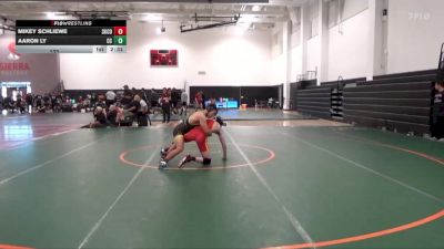 133 lbs Placement Matches (16 Team) - Aaron Ly, Chabot College vs Mikey Schliewe, Skyline College