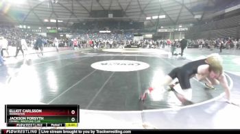 86 lbs Semifinal - Jackson Forsyth, Connell Wrestling Club vs Elliot Carlsson, Washington