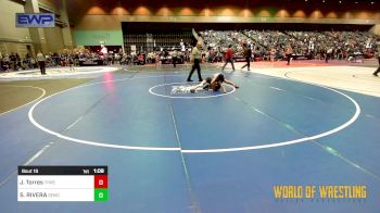 92 lbs Round Of 16 - Jocelyn Torres, THRESHOLD WRESTLING CLUB vs SOPHIA RIVERA, Salem Elite Mat Club