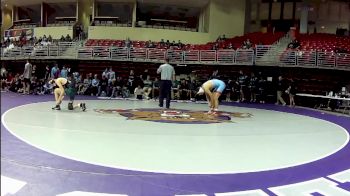 138 lbs Round 1 (4 Team) - Nolan Andel, Schuyler vs Griffin Burch, Crismon High School
