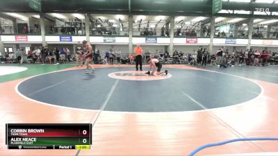 124-136 lbs Cons. Round 1 - Corbin Brown, Tiger Town vs Alex Neace, Plainfield East