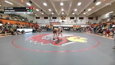 135A Round 2 - Sky Olsen, Rocky Mountain vs Jenna Simon, Lander