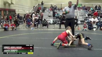 78 lbs Cons. Semi - Jaxson Roberts, American Gladiators vs Jeremy Aiden Carver, Contenders Wrestling Academy