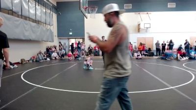 80 lbs Champ. Round 4 - Nevaeh Smith, Mountain Man Wrestling Club vs Mia Plato, Pocatello Grapplers Wrestling Club