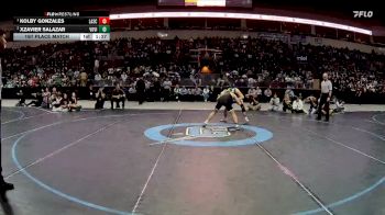 5A 145 lbs 1st Place Match - Kolby Gonzales, Las Cruces vs Xzavier Salazar, Volcano Vista